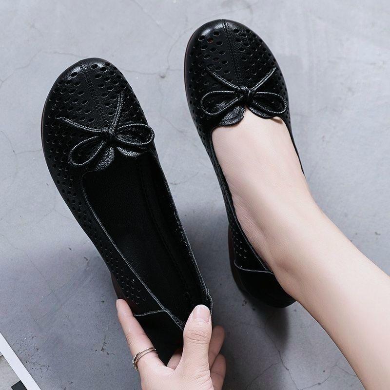 Women's summer cut-out comfortable flats