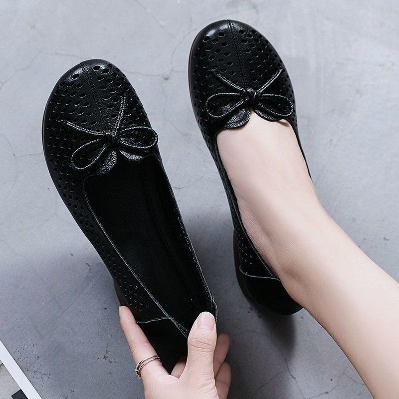 Women's summer cut-out comfortable flats