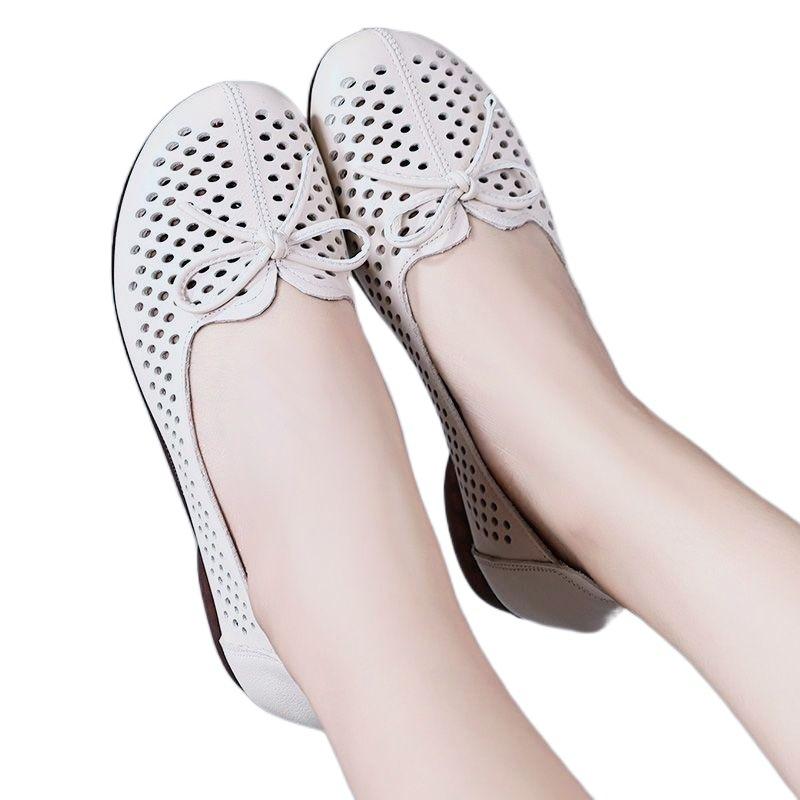 Women's summer cut-out comfortable flats