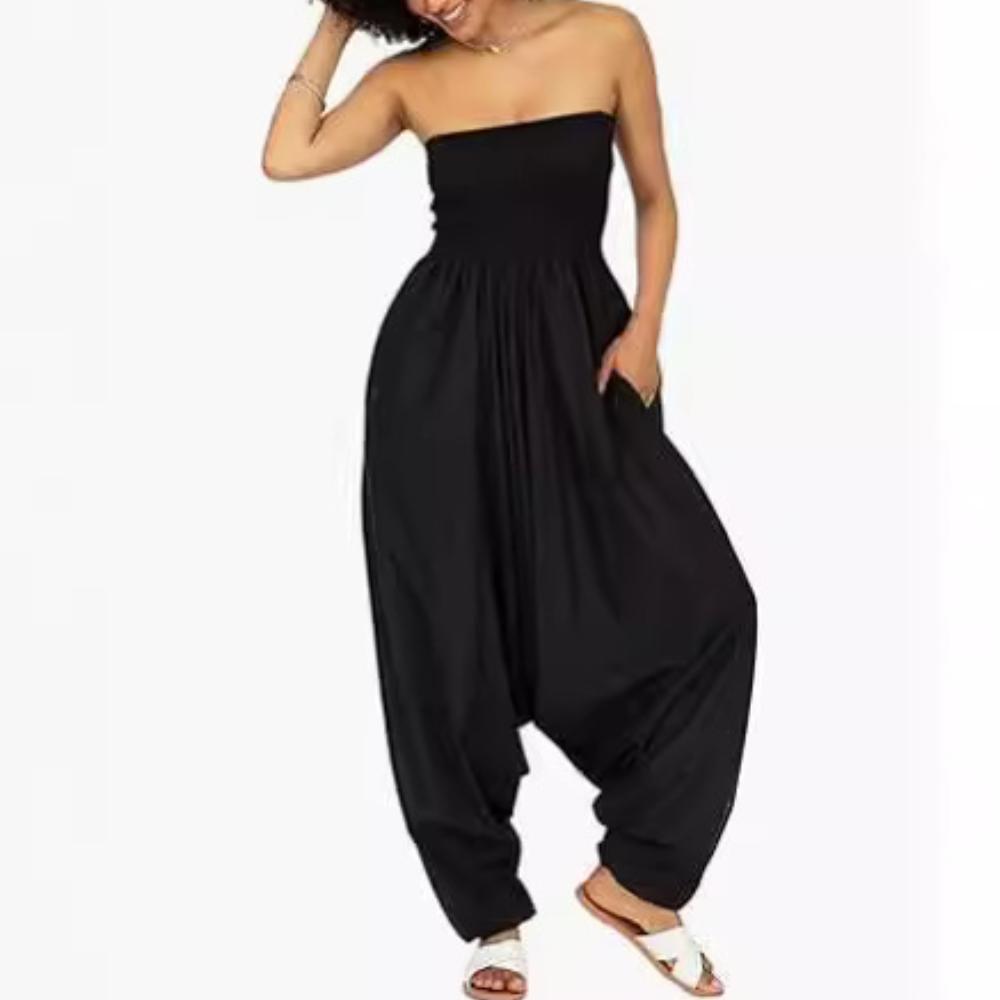 Wrap Chest Pocket Jumpsuit