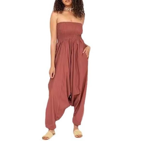 Wrap Chest Pocket Jumpsuit