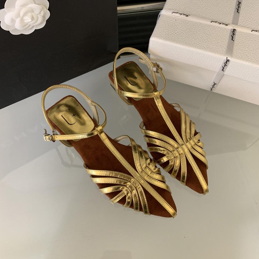 Skeleton Pointed Toe High Heeled Sandals